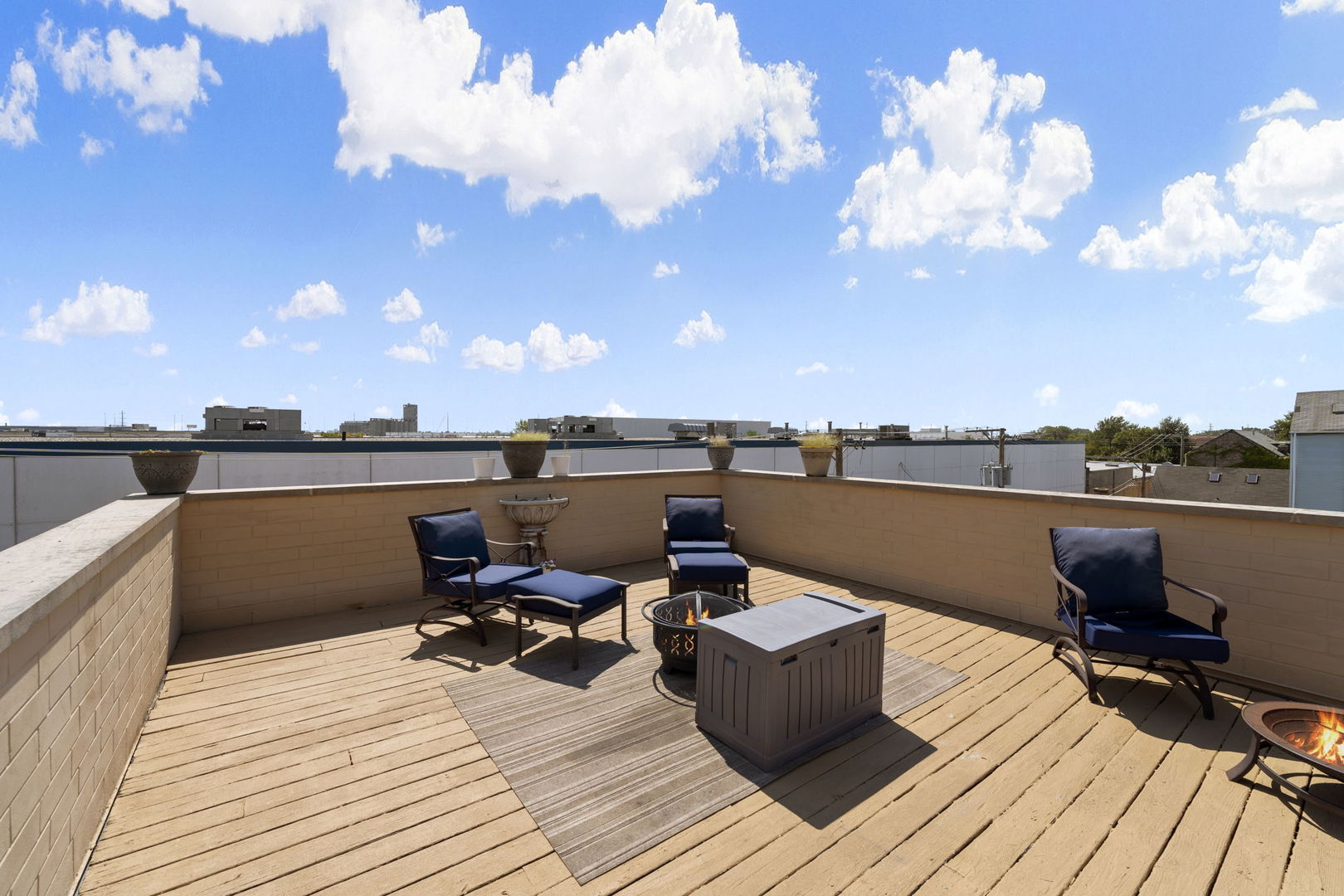 Undisclosed Address Chicago, IL 60608 - Photo 39 of 46 a view of a terrace with seating space