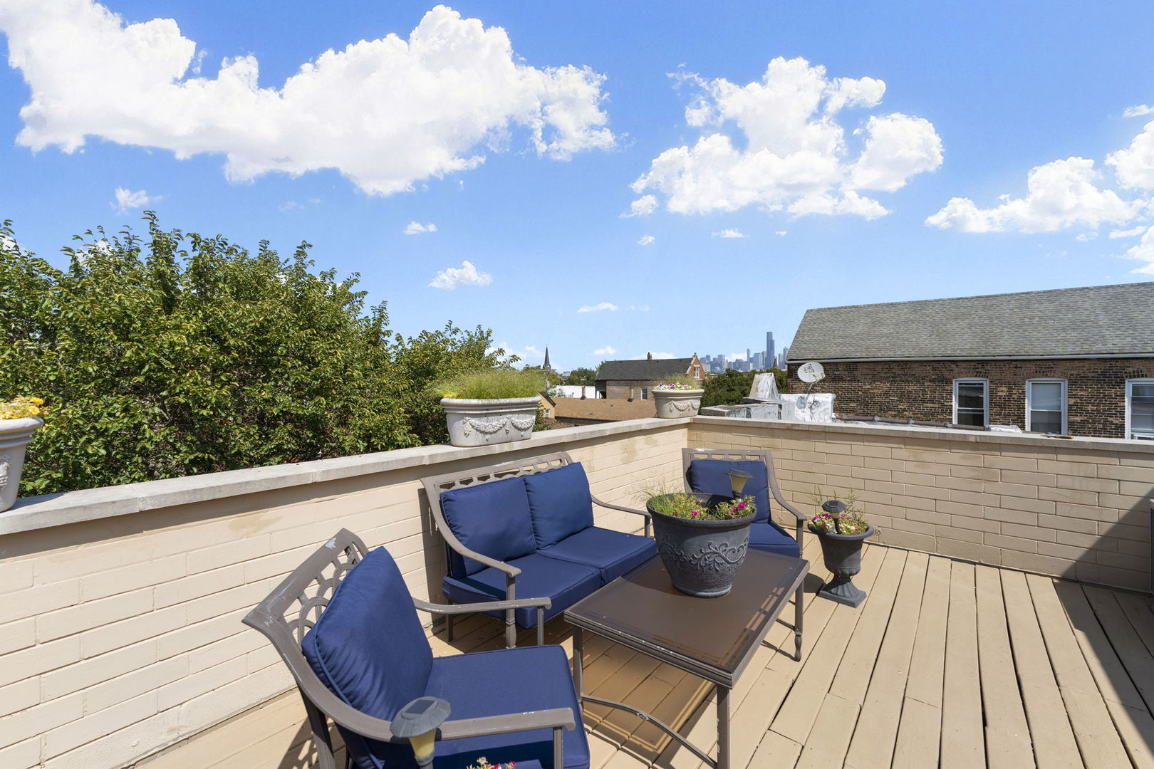 Undisclosed Address Chicago, IL 60608 - Photo 42 of 46 a view of a terrace with seating space