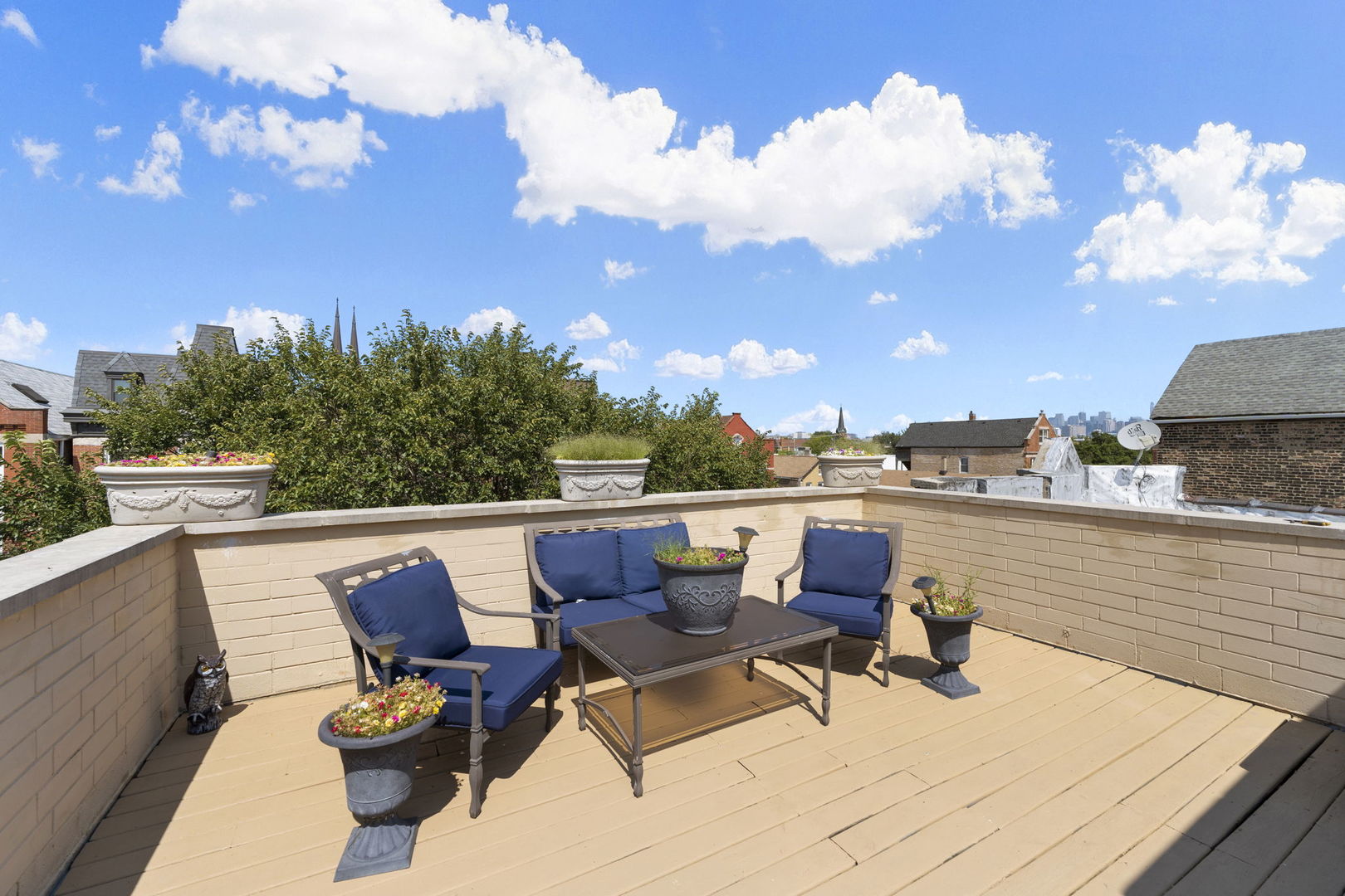 Undisclosed Address Chicago, IL 60608 - Photo 43 of 46 a terrace view with seating space