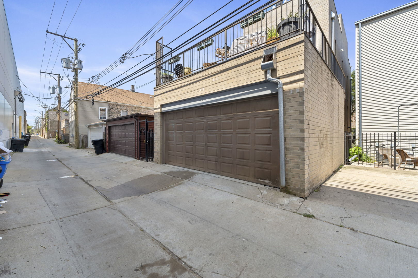 Undisclosed Address Chicago, IL 60608 - Photo 46 of 46 a view of a house with a parking space