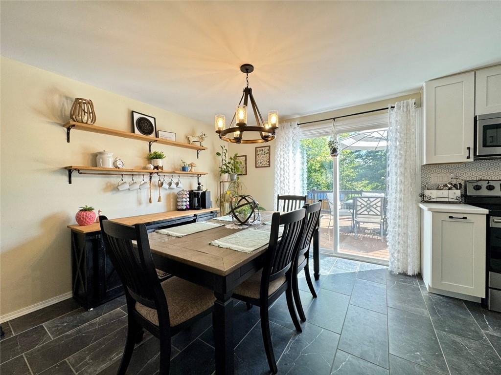 142 Partridge Run Road Gibsonia, PA 15044 - Photo 18 of 32 a dining room with a wooden table and chairs