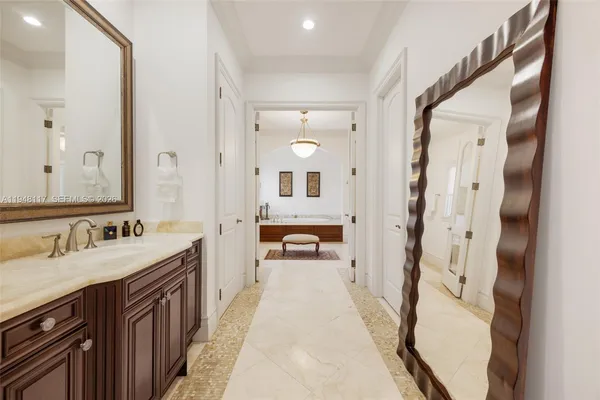 a bathroom with a double vanity sink double vanity
