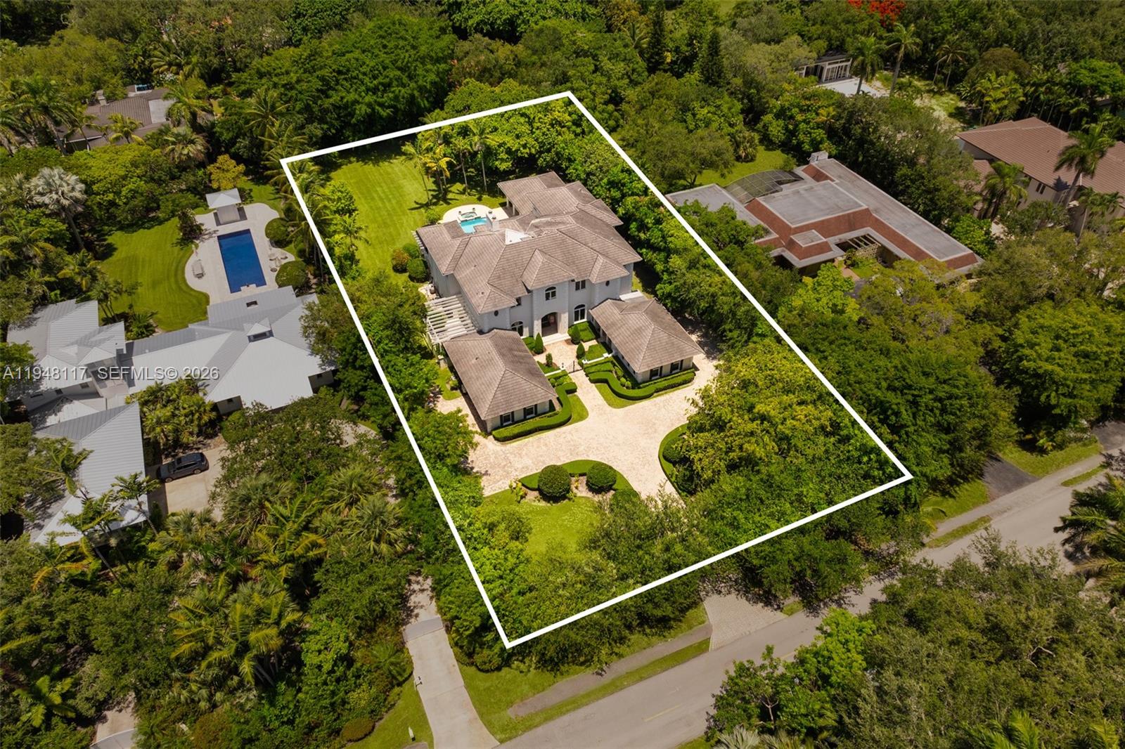 8252 School House Road Miami, FL 33143 - Photo 40 of 43 an aerial view of a house