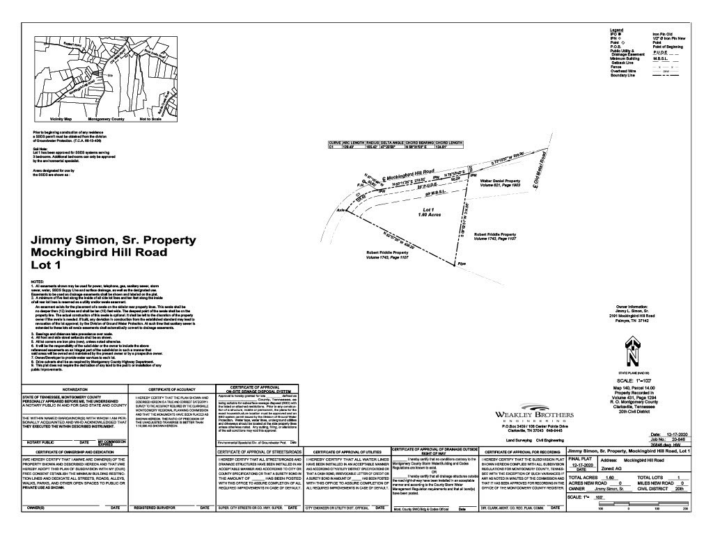 0 Mockingbird Hill Road Palmyra, TN 37142 - Photo 2 of 7