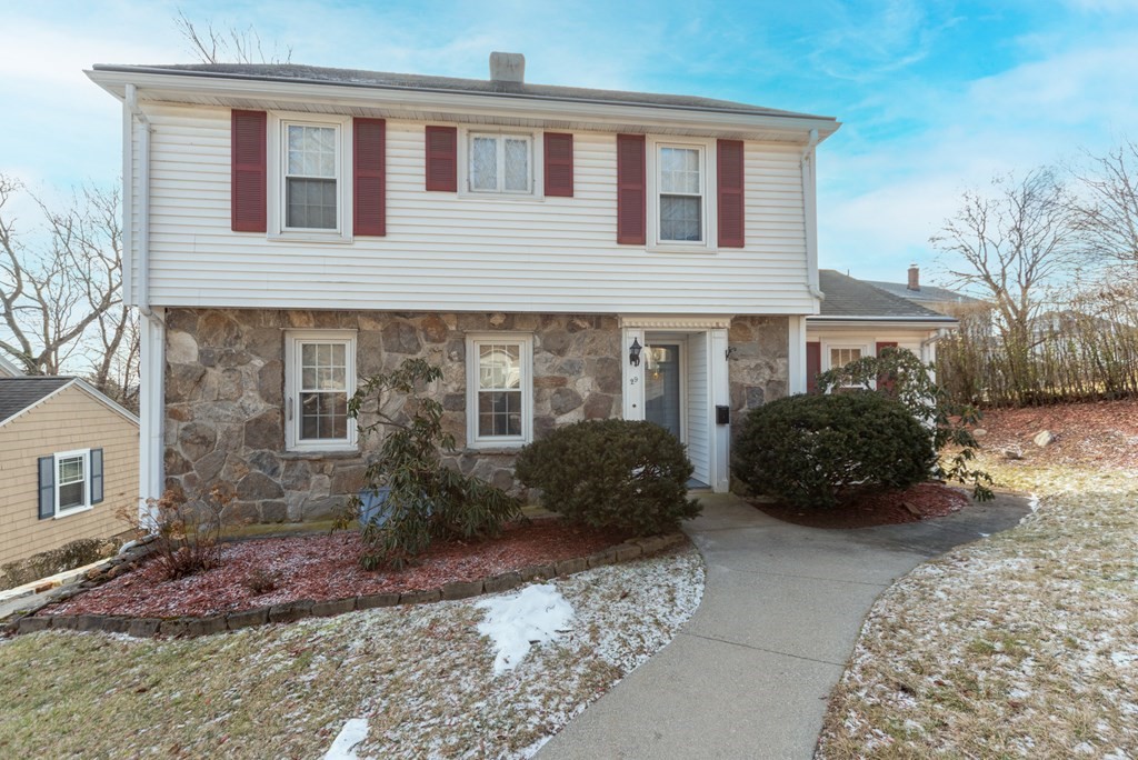29 Rob Roy Road Worcester, MA 01602 - Photo 1 of 31 a view of a house with a yard and plants