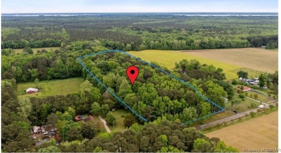 Property outline not exact