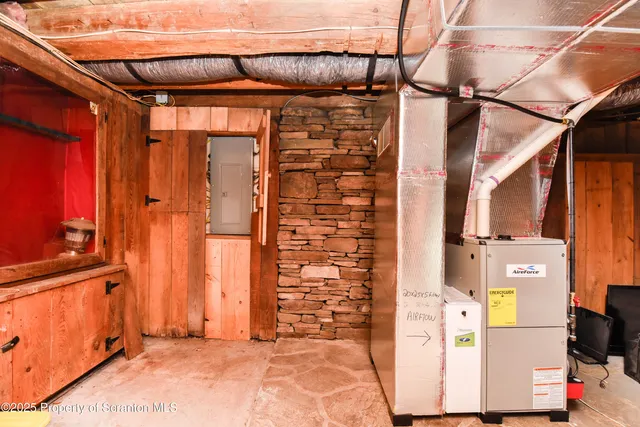 a view of storage and utility room