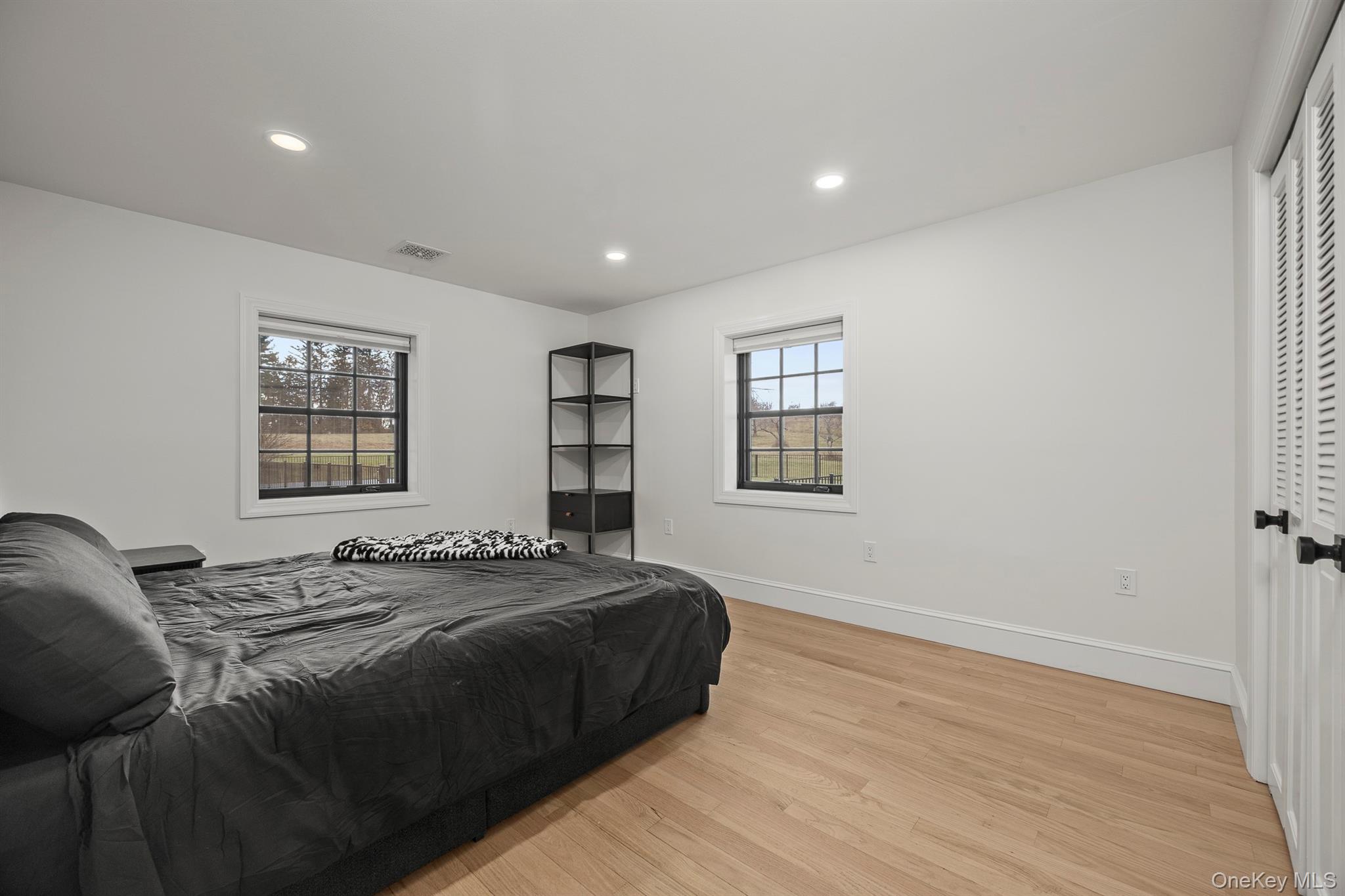 97 Valley Farm Road Millbrook, NY 12545 - Photo 26 of 50 3rd bedroom featuring light wood flooring and recessed lighting