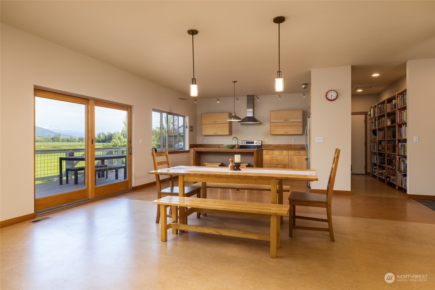 908 Mission Road Everson, WA 98247 - Photo 15 of 40 a living room with furniture wooden floor and a table