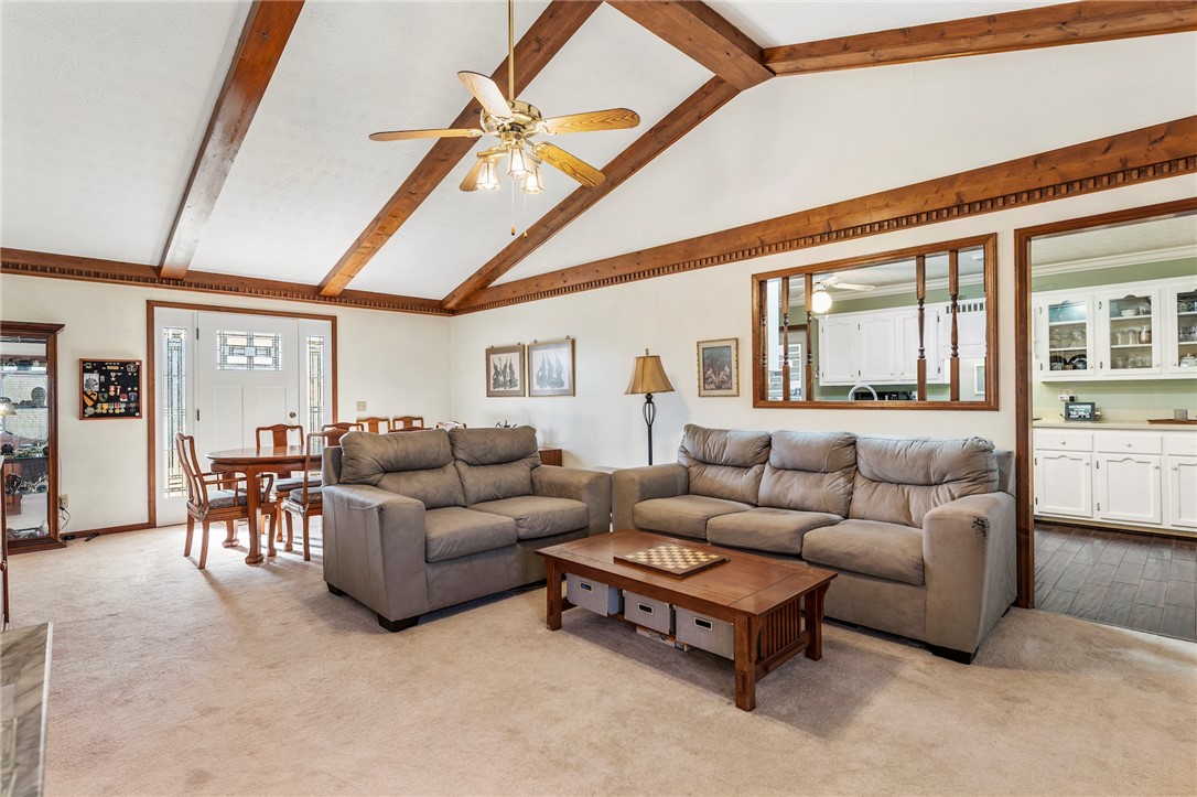 187 Teri Drive Liberty, SC 29657 - Photo 17 of 50 Living room with vaulted ceilings