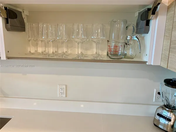 a view of a park with a tree