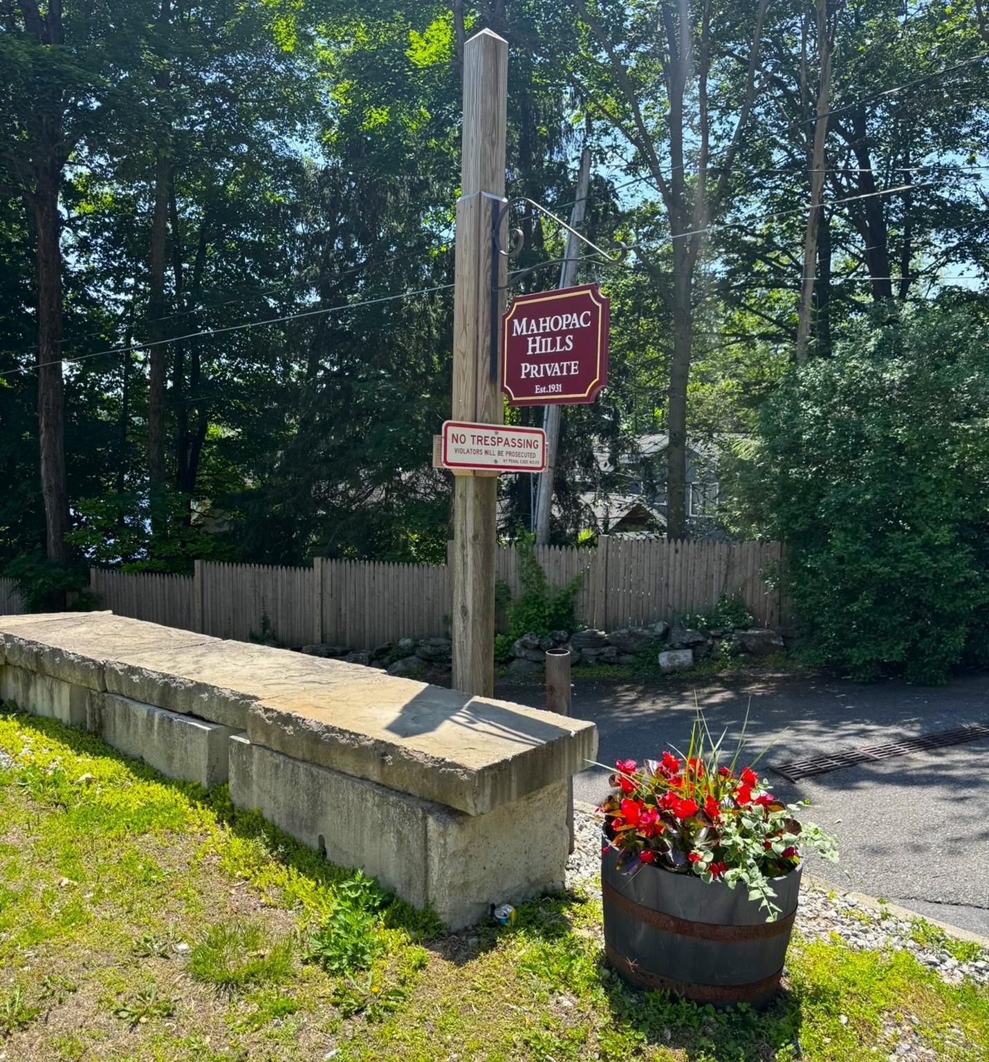 39 Woodland Road Mahopac, NY 10541 - Photo 14 of 21 a view of a garden with furniture