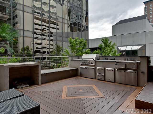 139 South Tryon Street, Unit 3B Charlotte, NC 28202 - Photo 16 of 16 a view of a chairs and table in the terrace
