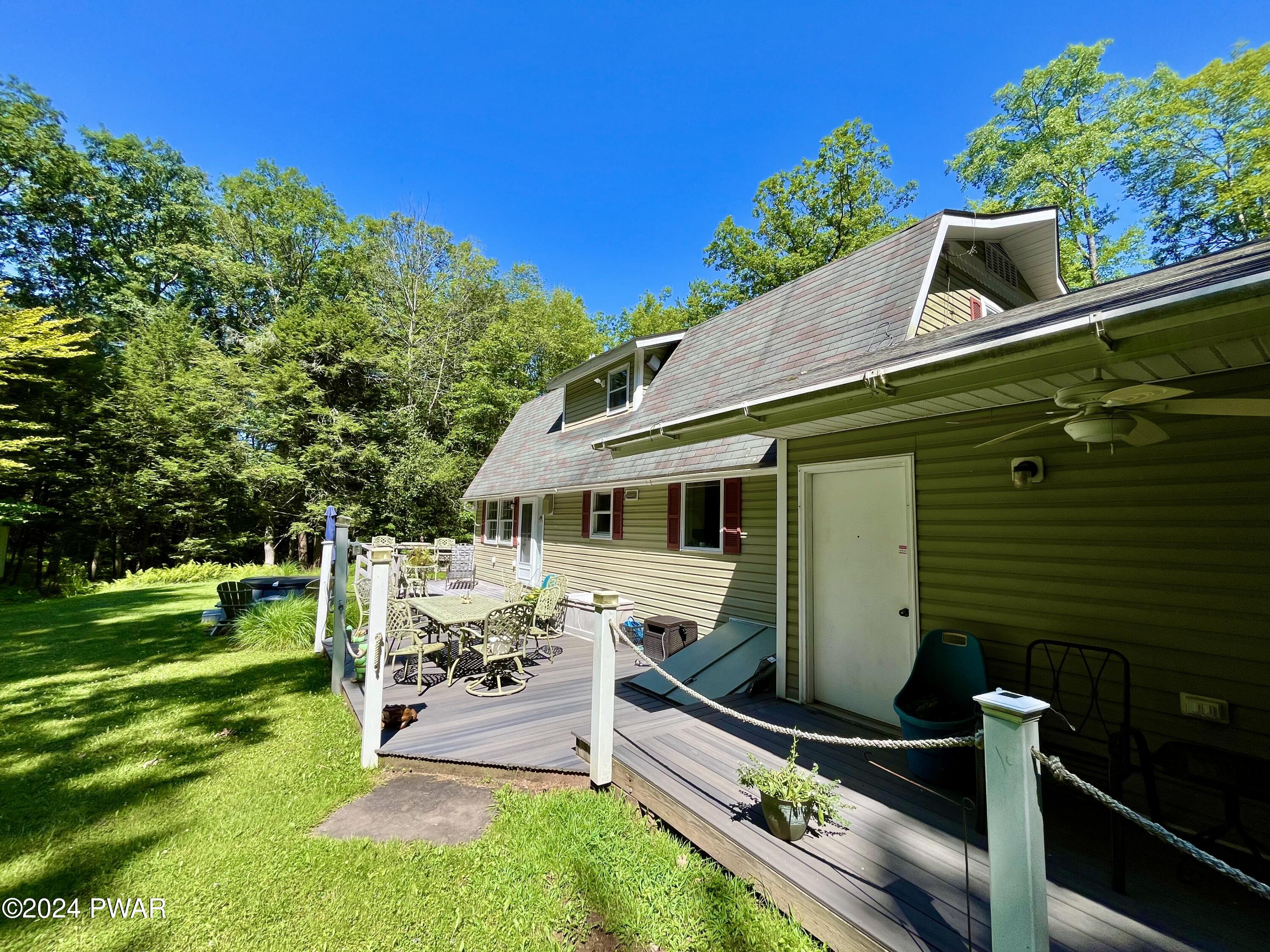 98 Swamp Brook Road Hawley, PA 18428 - Photo 11 of 49 LARGE TREX BACK DECK