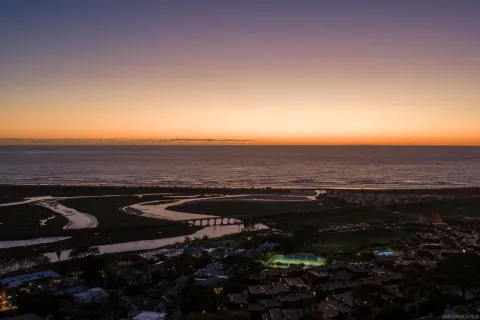 a view of a ocean view