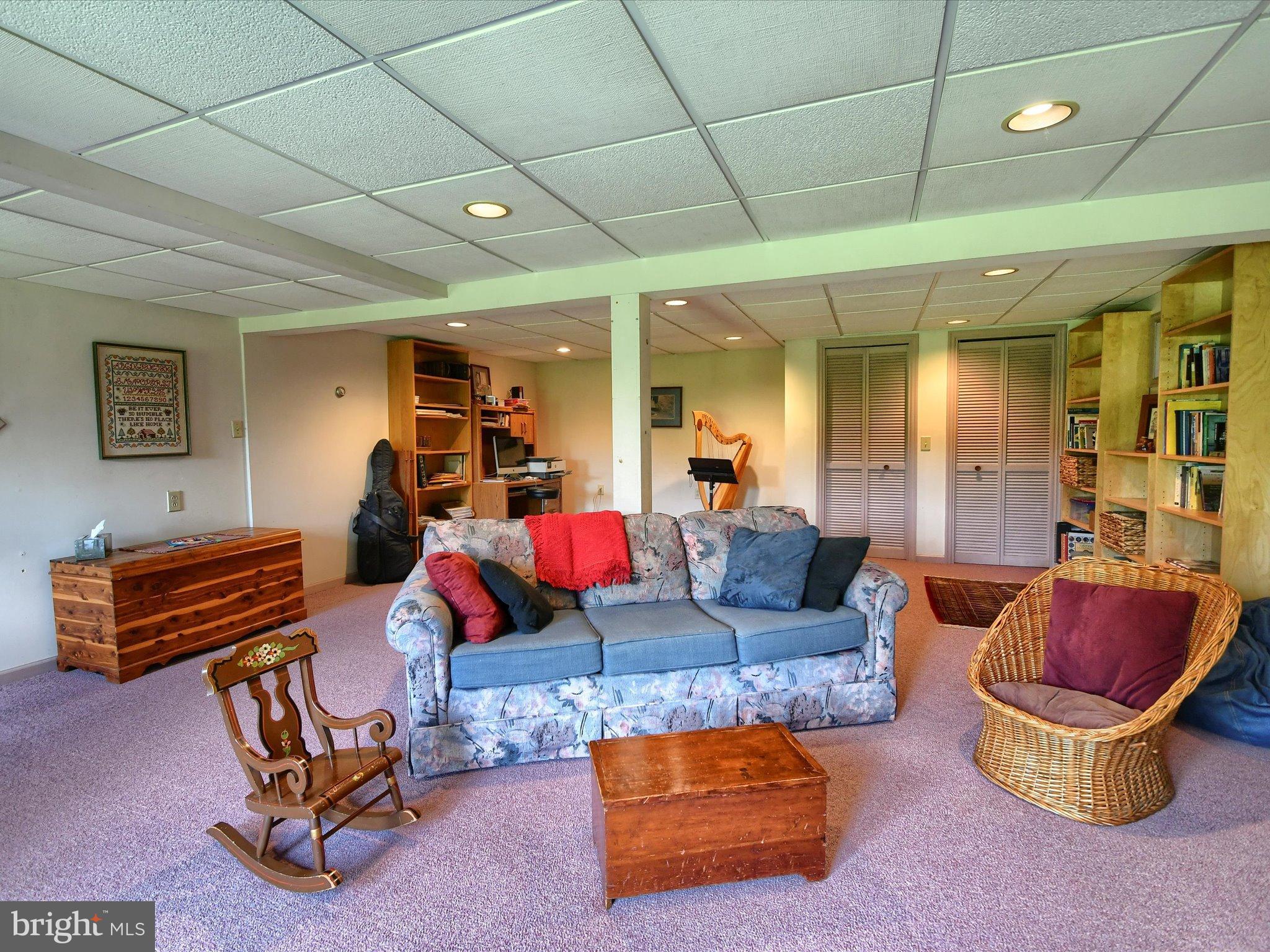 1209 Telegraph Road Perkasie, PA 18944 - Photo 29 of 49 a living room with furniture and a pool table