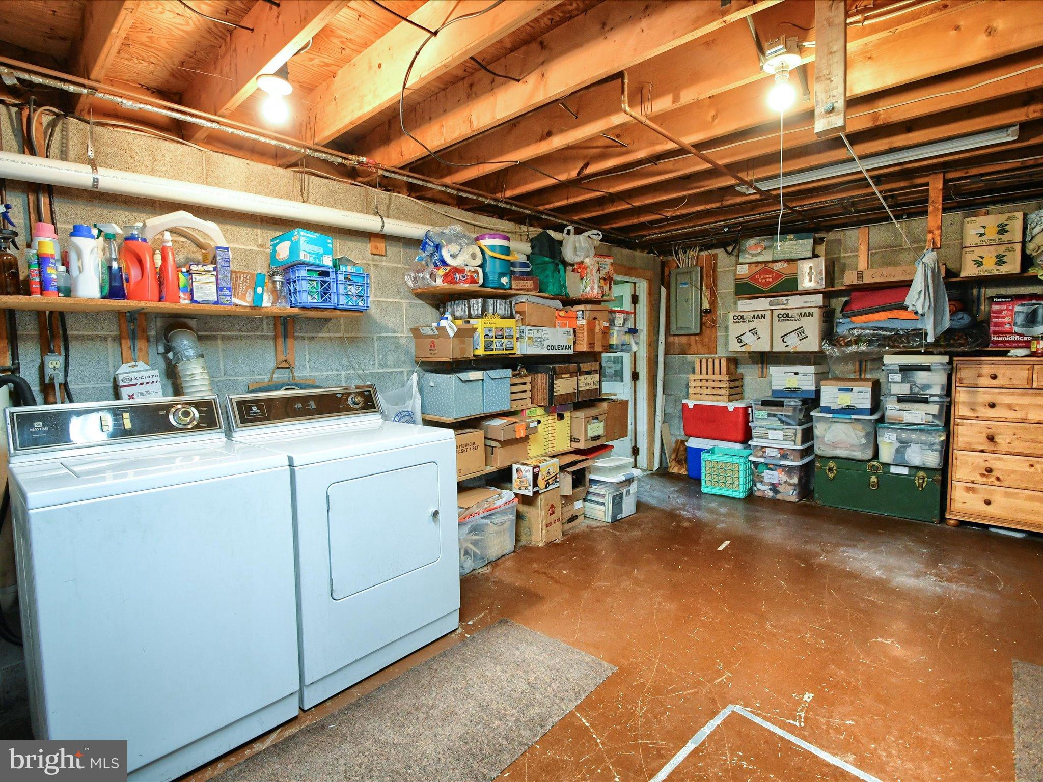 1209 Telegraph Road Perkasie, PA 18944 - Photo 32 of 49 a storage room with washer and dryer