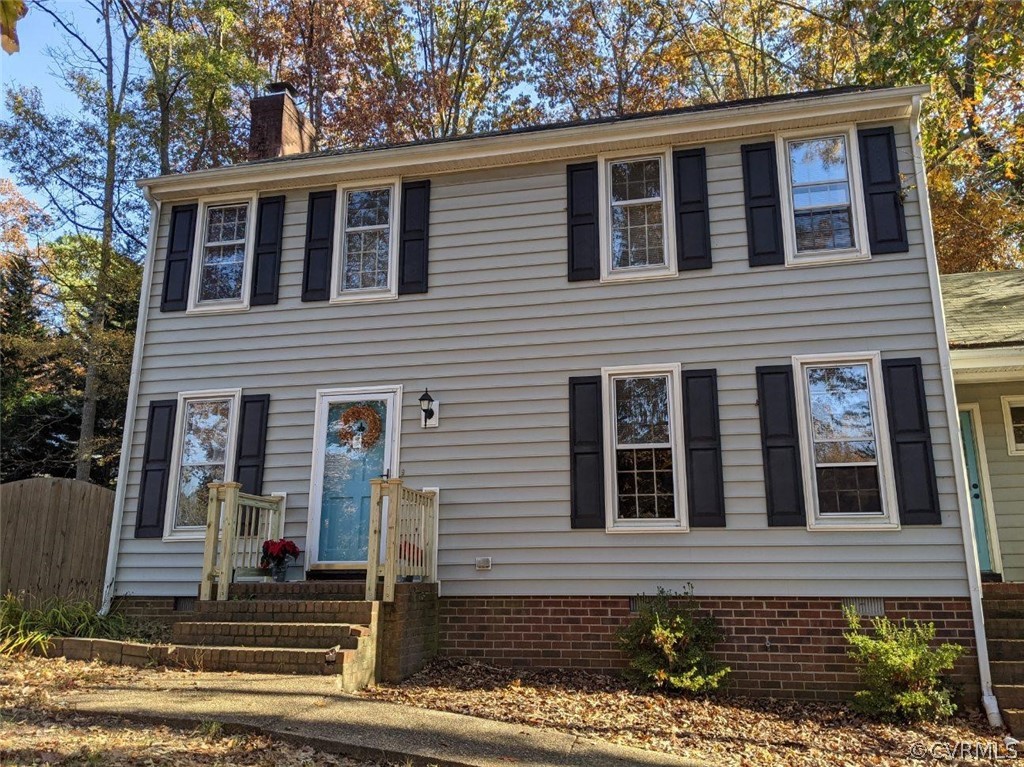 9855 Mosswood Road North Chesterfield, VA 23236 - Photo 1 of 15 a front view of a house