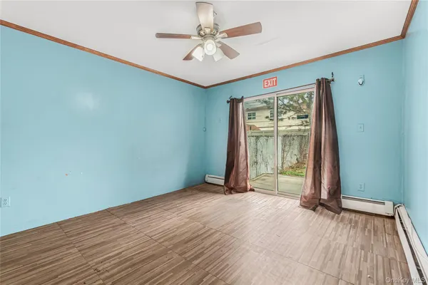 wooden floor in an empty room