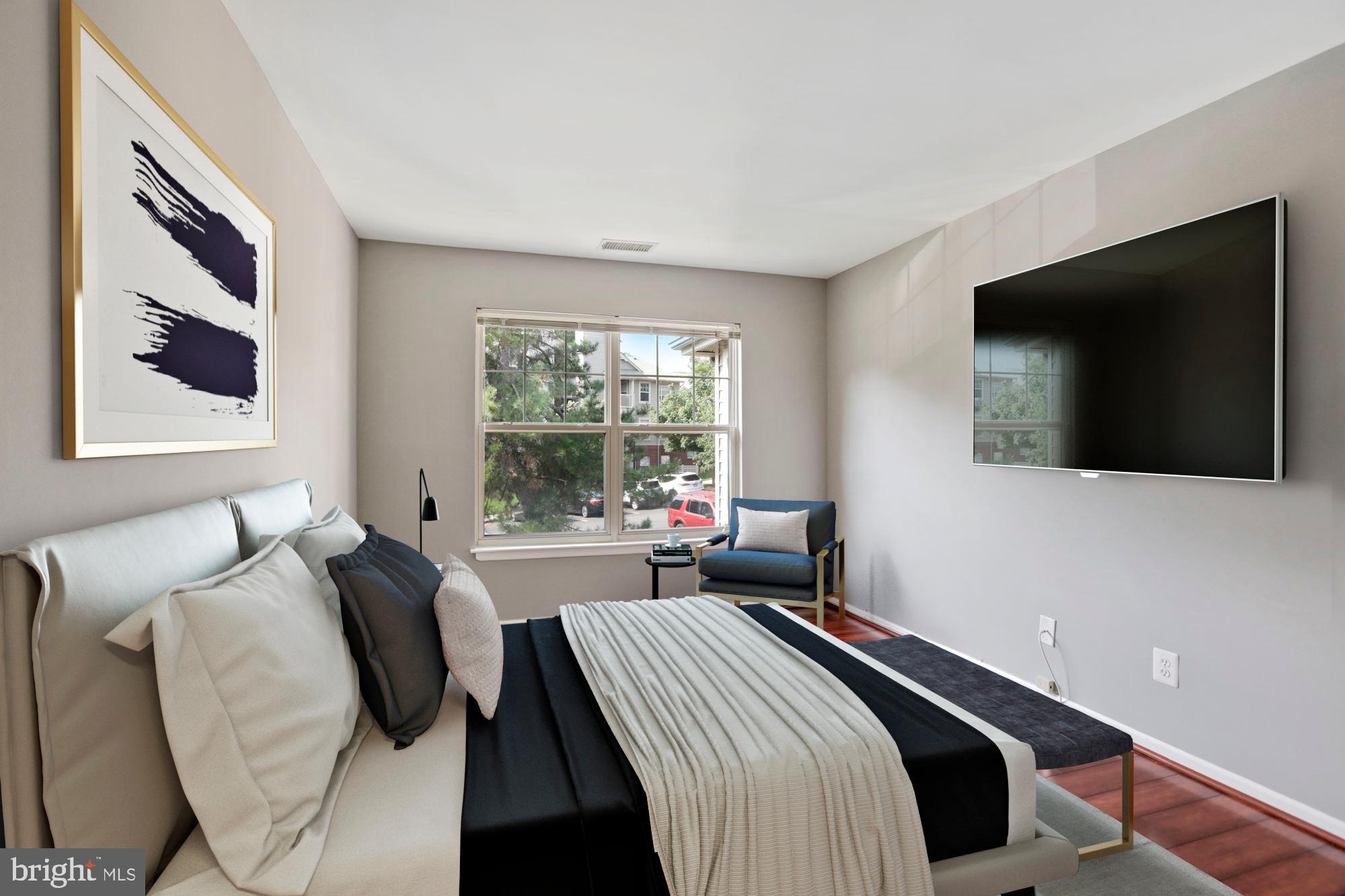 11659 Chesterfield Court, Unit D Reston, VA 20190 - Photo 13 of 28 Spacious bedroom
