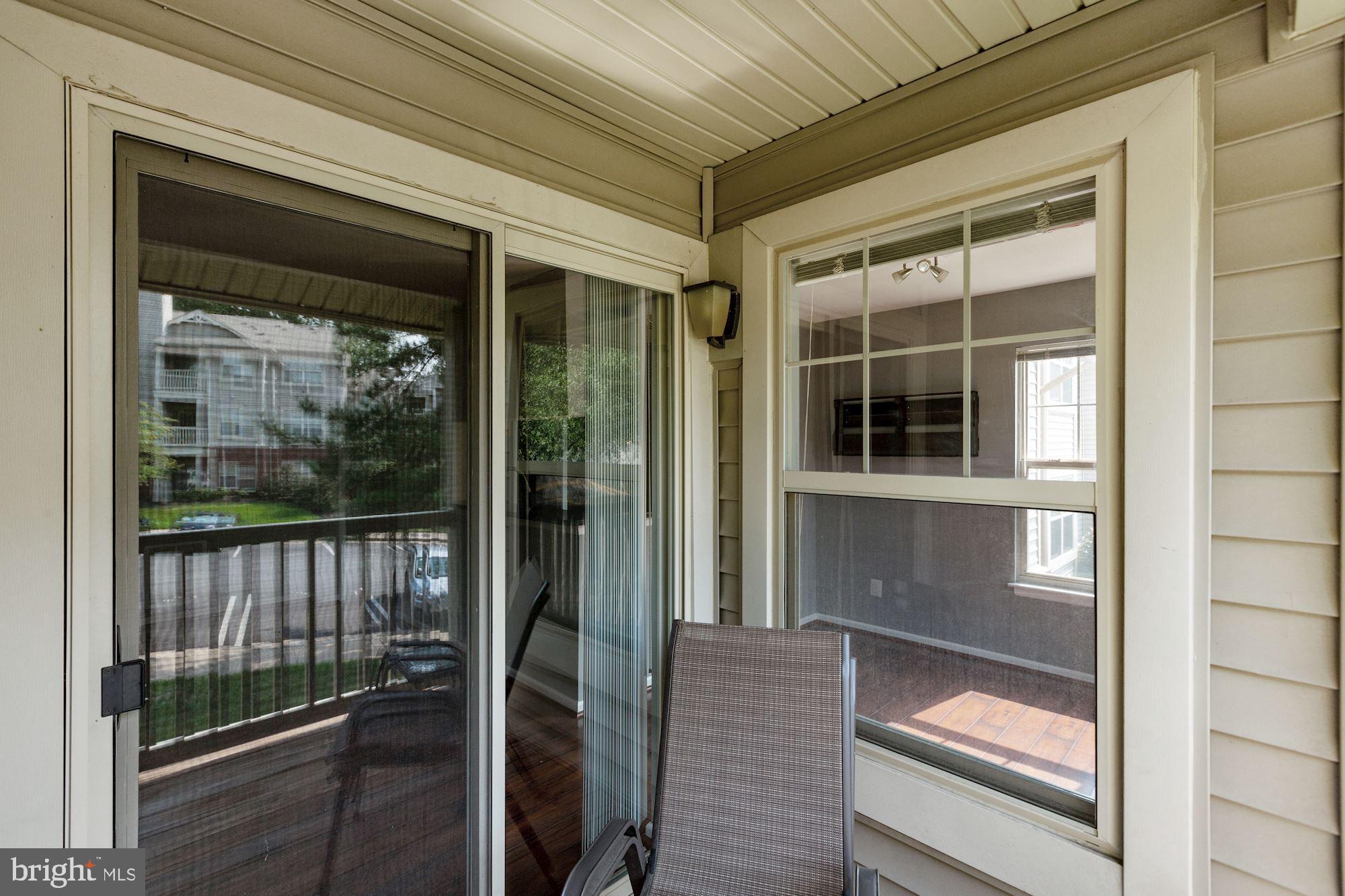 11659 Chesterfield Court, Unit D Reston, VA 20190 - Photo 17 of 28 Private balcony off the living room