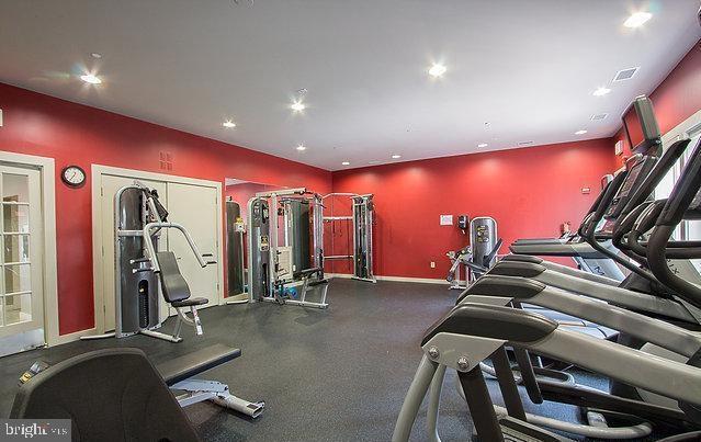 11659 Chesterfield Court, Unit D Reston, VA 20190 - Photo 21 of 28 Gym quality exercise room