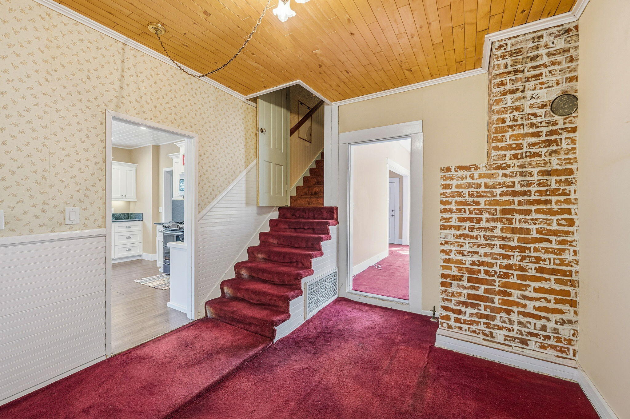 1225 Say Road Santa Paula, CA 93060 - Photo 25 of 45 wooden floor with a view of entryway with wooden floor