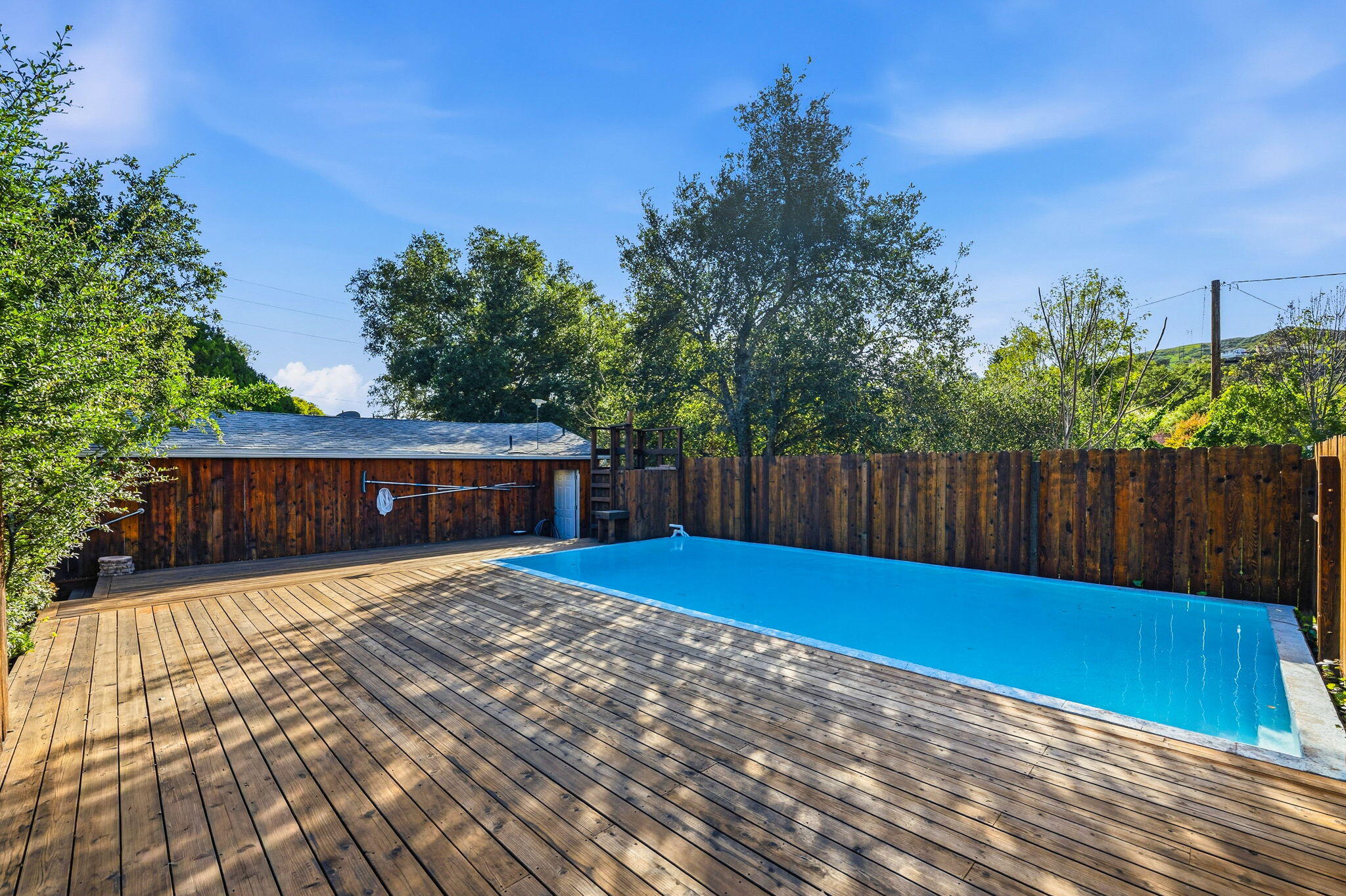 1225 Say Road Santa Paula, CA 93060 - Photo 36 of 45 a view of backyard with wooden fence