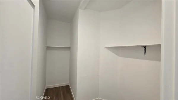 a view of closet area