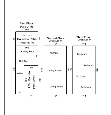 a view of a house with a patio