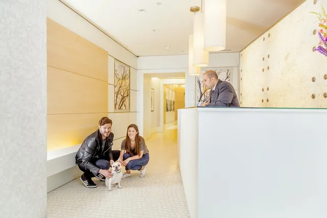 a view of a building with a porch