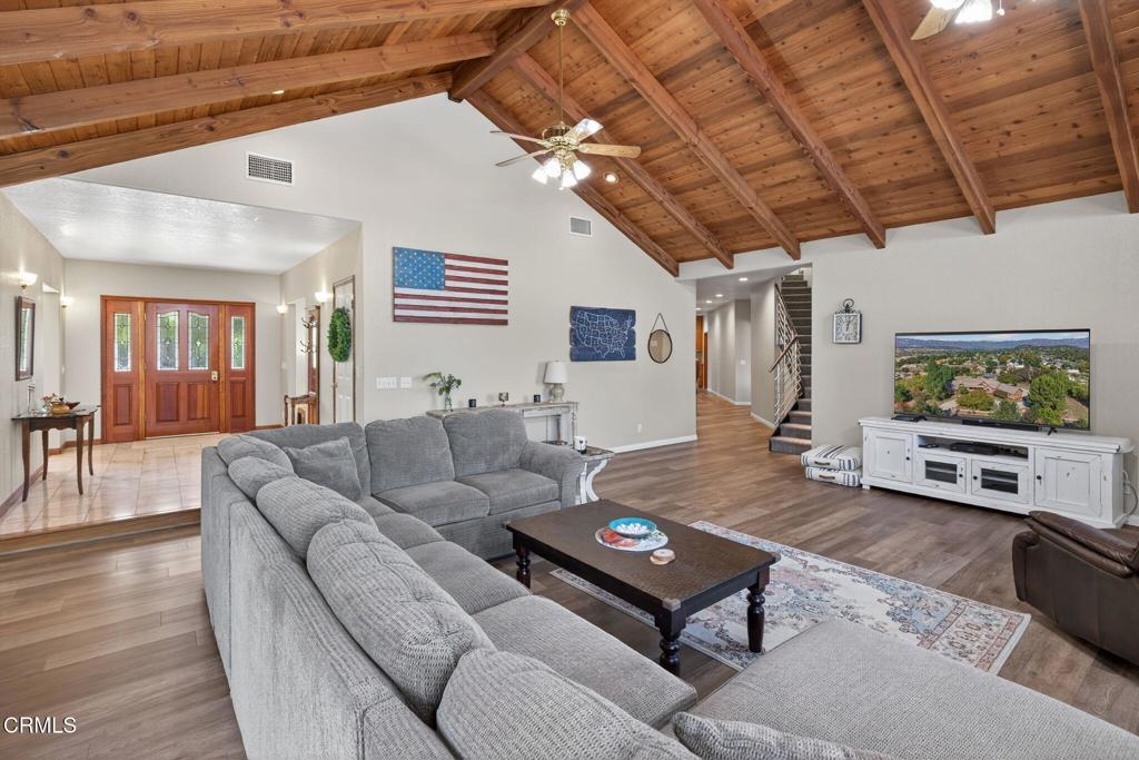 1125 Spring Street Oak View, CA 93022 - Photo 11 of 73 a living room with furniture and a flat screen tv
