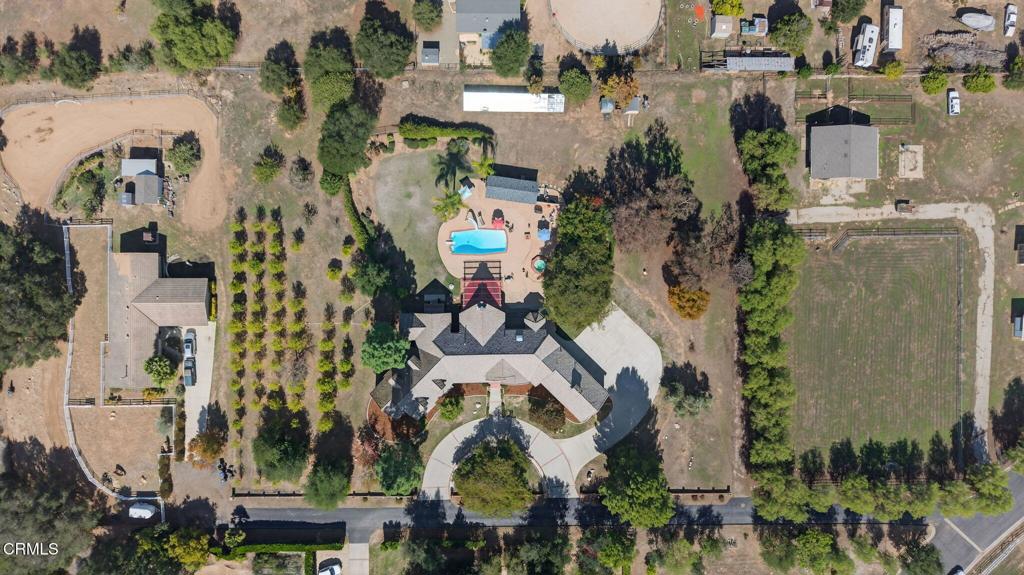 1125 Spring Street Oak View, CA 93022 - Photo 66 of 73 an aerial view of residential houses with outdoor space