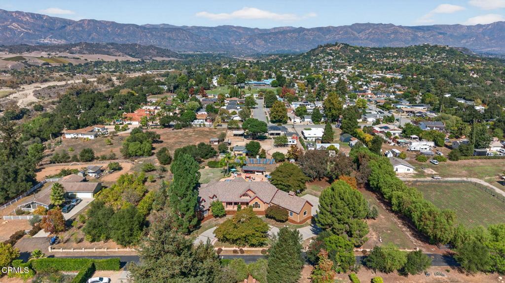 1125 Spring Street Oak View, CA 93022 - Photo 70 of 73 an aerial view of residential house and sandy dunes