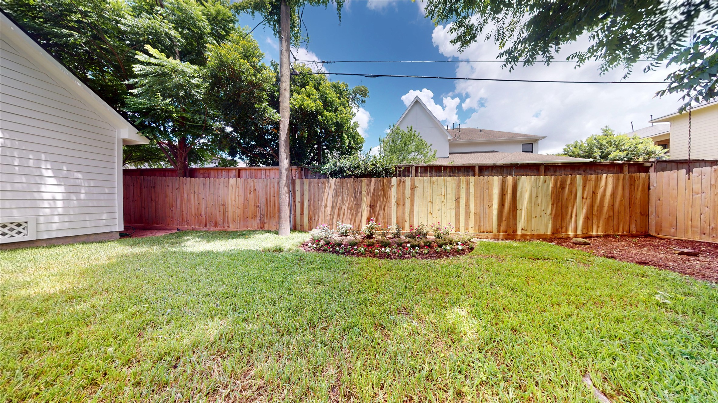 4050 Dumbarton Street Houston, TX 77025 - Photo 40 of 48 Updated landscaping just been completed in June, property has full irrigation system.