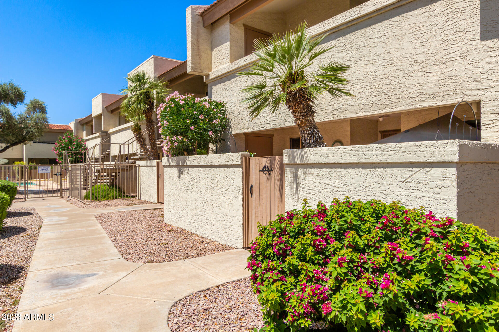 4150 East Cactus Road, Unit 106 Phoenix, AZ 85032 - Photo 1 of 18 Gated Front Patio