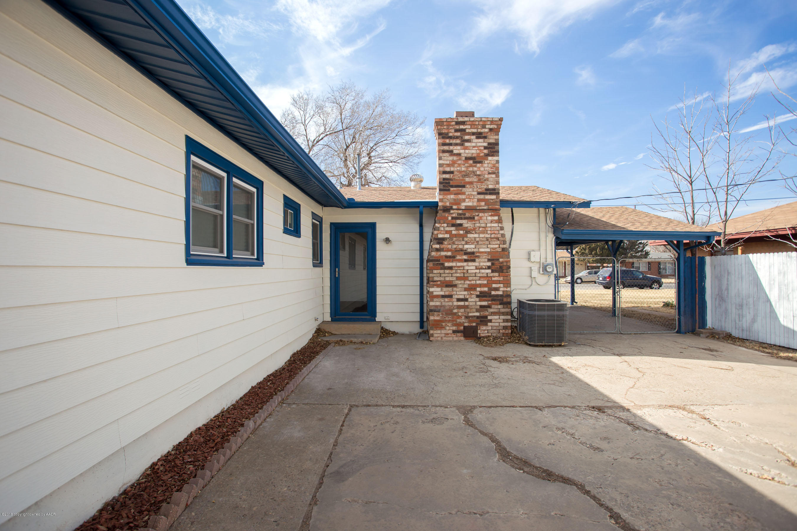 4609 South Bryan Street Amarillo, TX 79110 - Photo 23 of 26 a view of a house with a patio