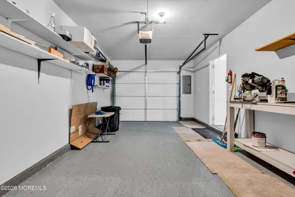 a view of a storage in a room