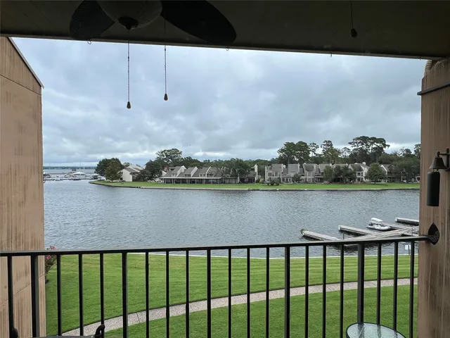 a view of city from balcony