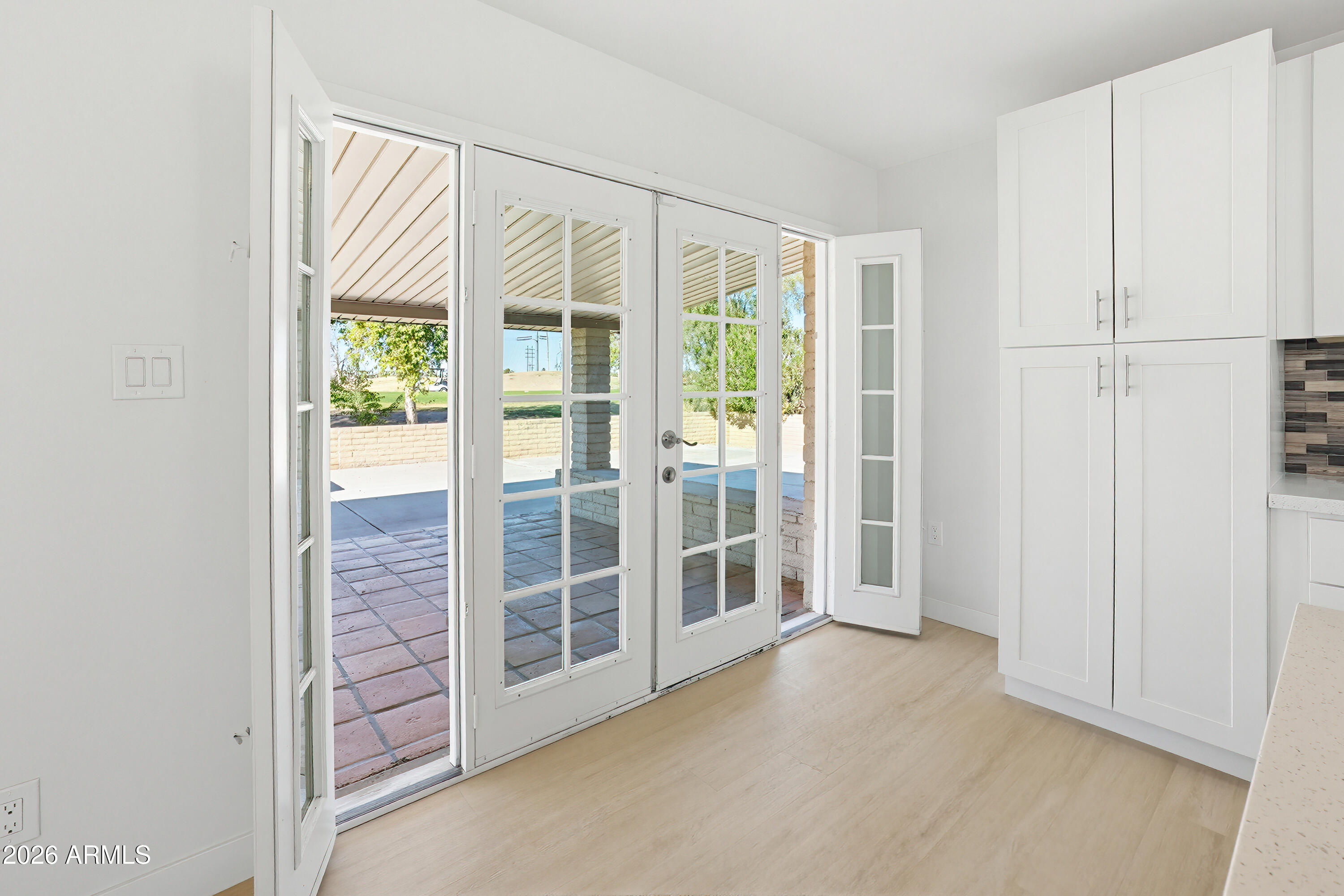 7100 South La Rosa Drive Tempe, AZ 85283 - Photo 17 of 45 Lovely French Doors to the Covered Patio