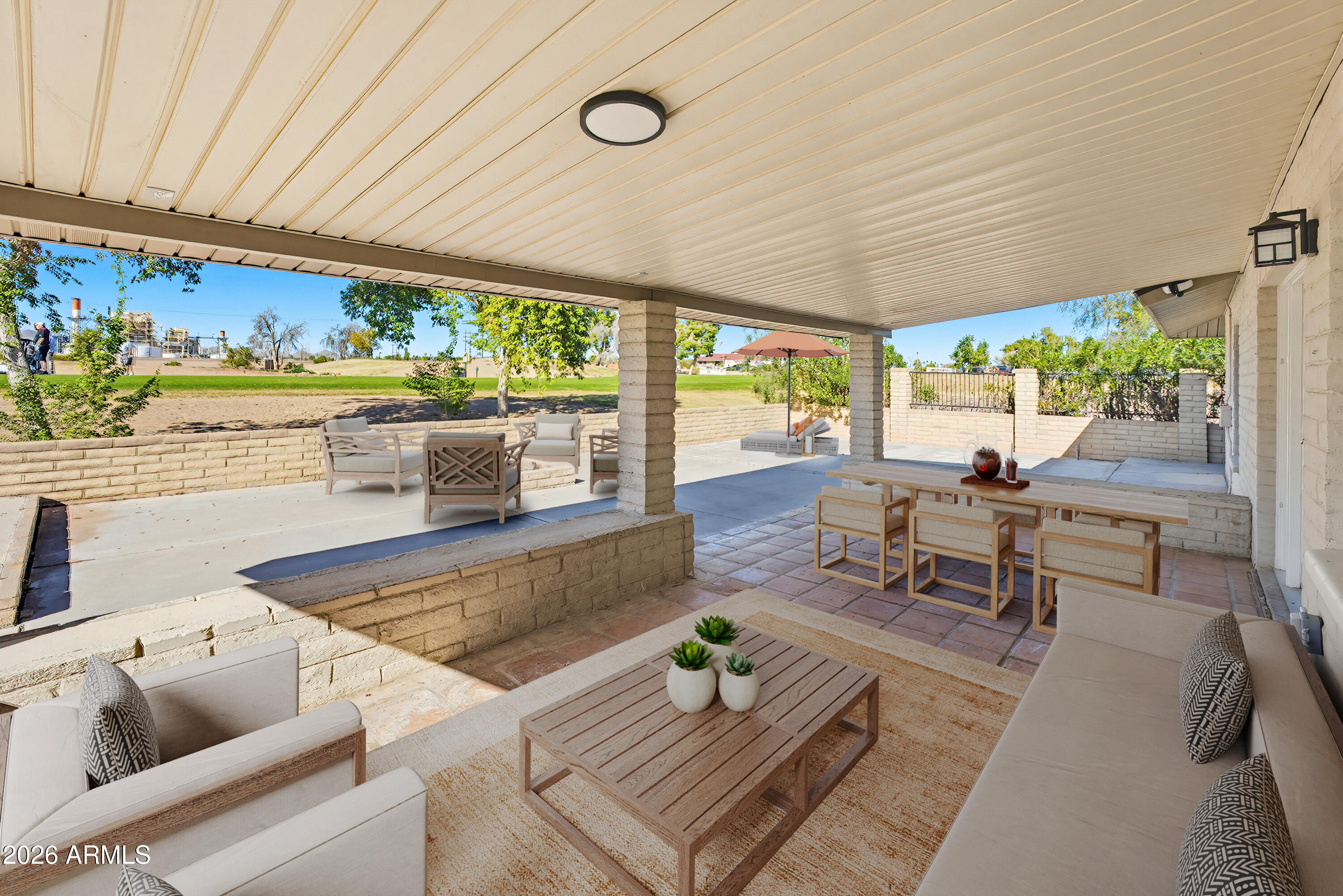 7100 South La Rosa Drive Tempe, AZ 85283 - Photo 5 of 45 Backyard Area (angle 1)