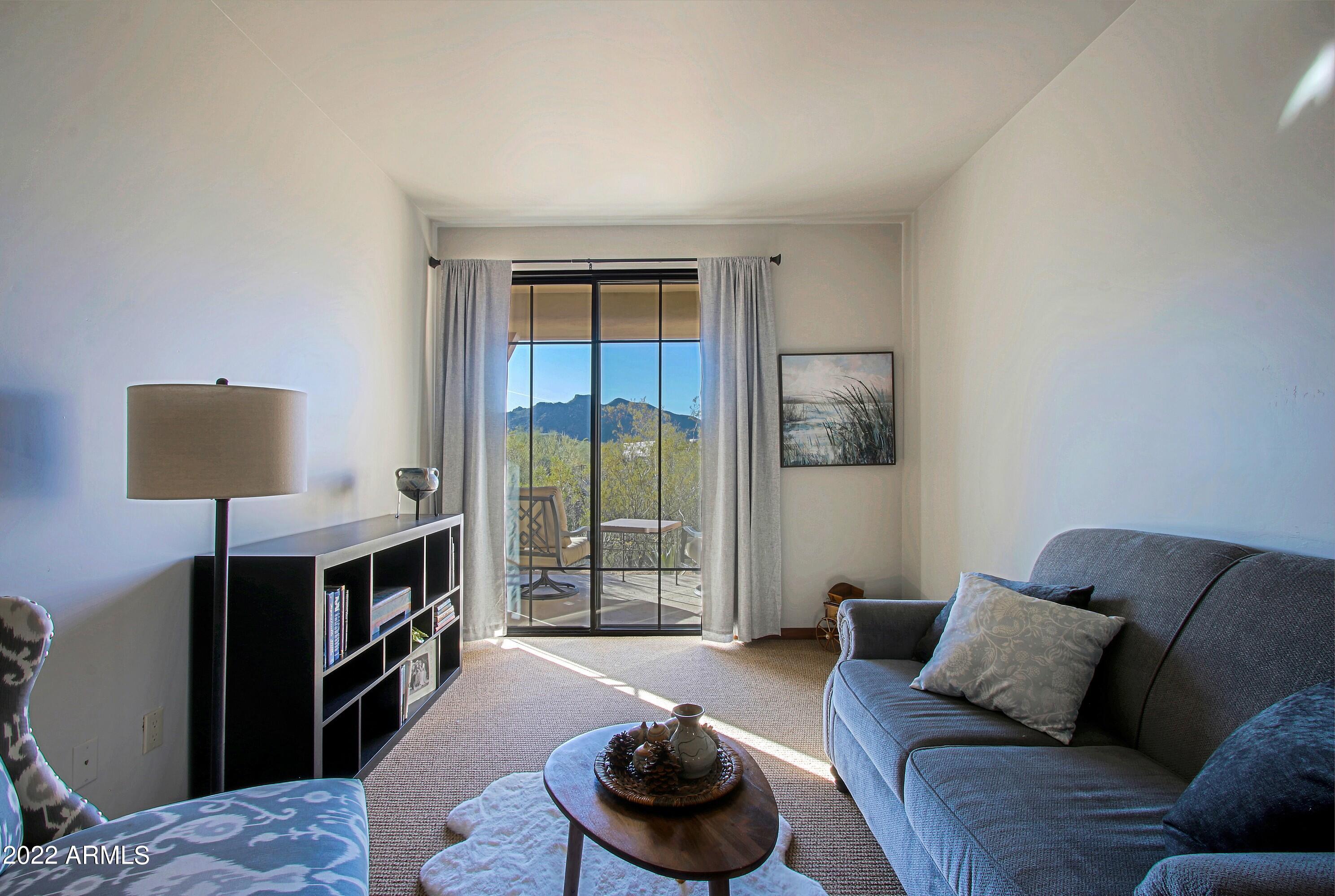 36601 North Mule Train Road, Unit A32 Carefree, AZ 85377 - Photo 30 of 65 Guest Quarters Living Room 2