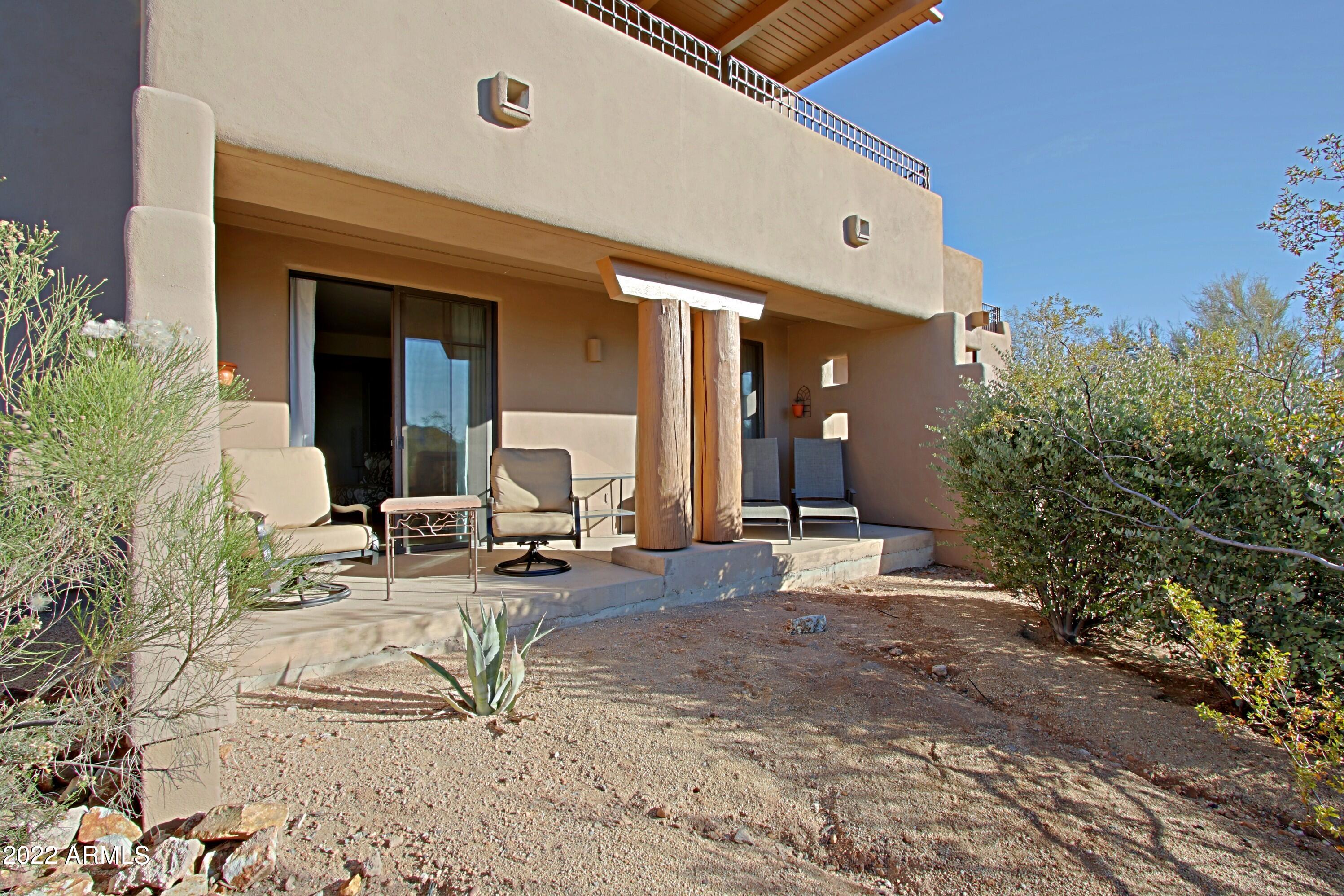 36601 North Mule Train Road, Unit A32 Carefree, AZ 85377 - Photo 51 of 65 Side Patio 2