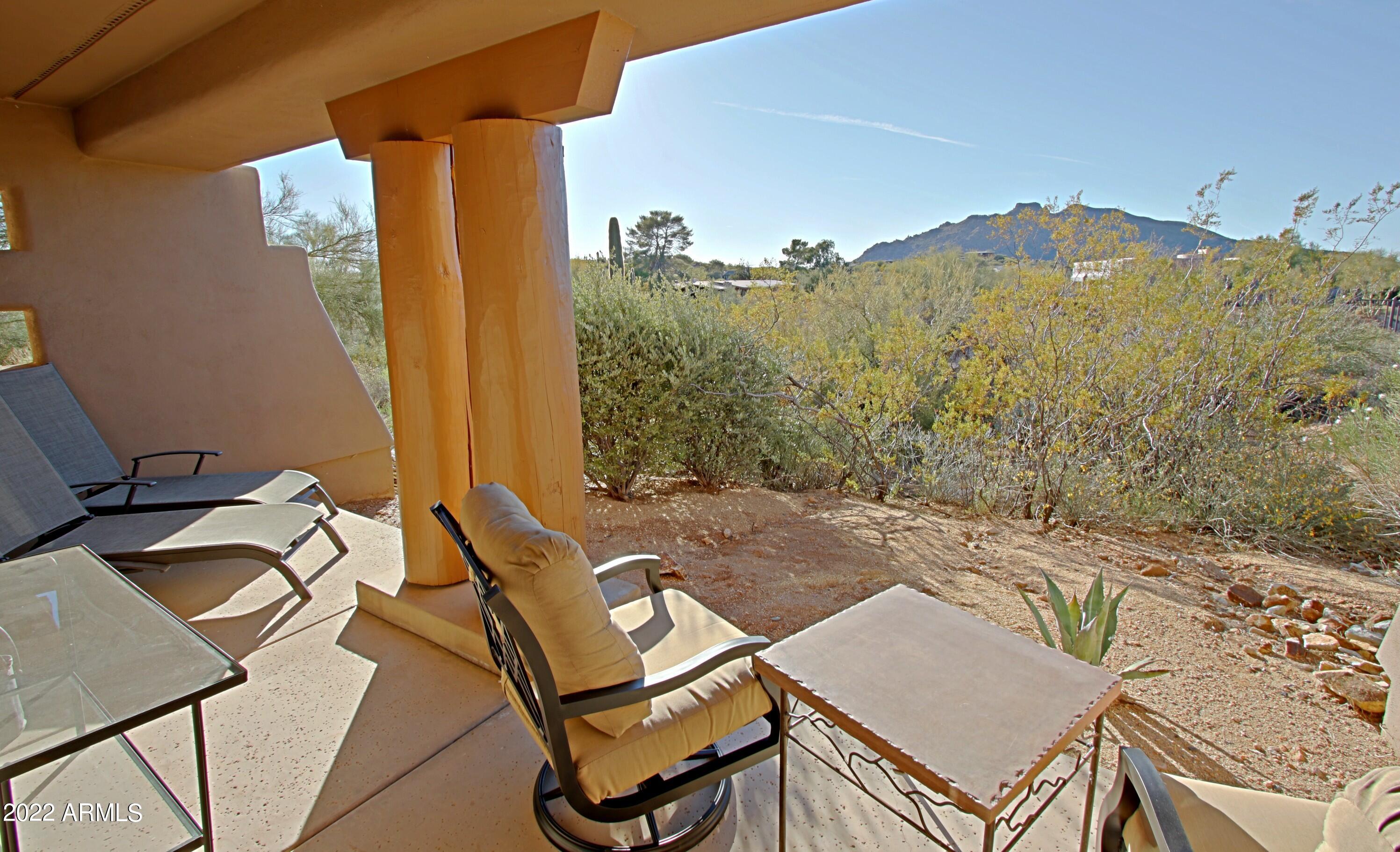 36601 North Mule Train Road, Unit A32 Carefree, AZ 85377 - Photo 52 of 65 Side Patio 1