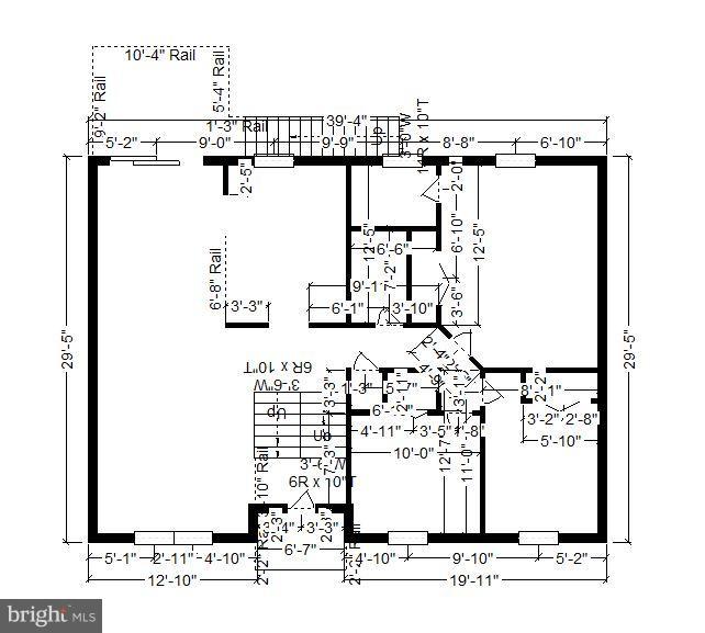 7525 Harmans Road Harmans, MD 21077 - Photo 30 of 30 Floor plan with deminsions