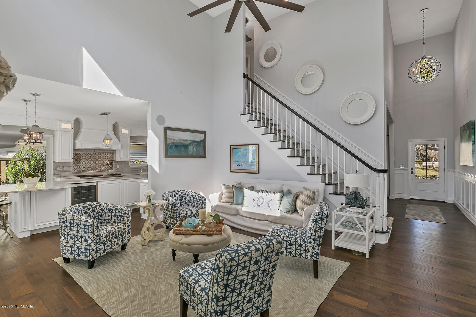 100 River's Edge Road North St. Augustine, FL 32092 - Photo 22 of 67 a living room with furniture and wooden floor