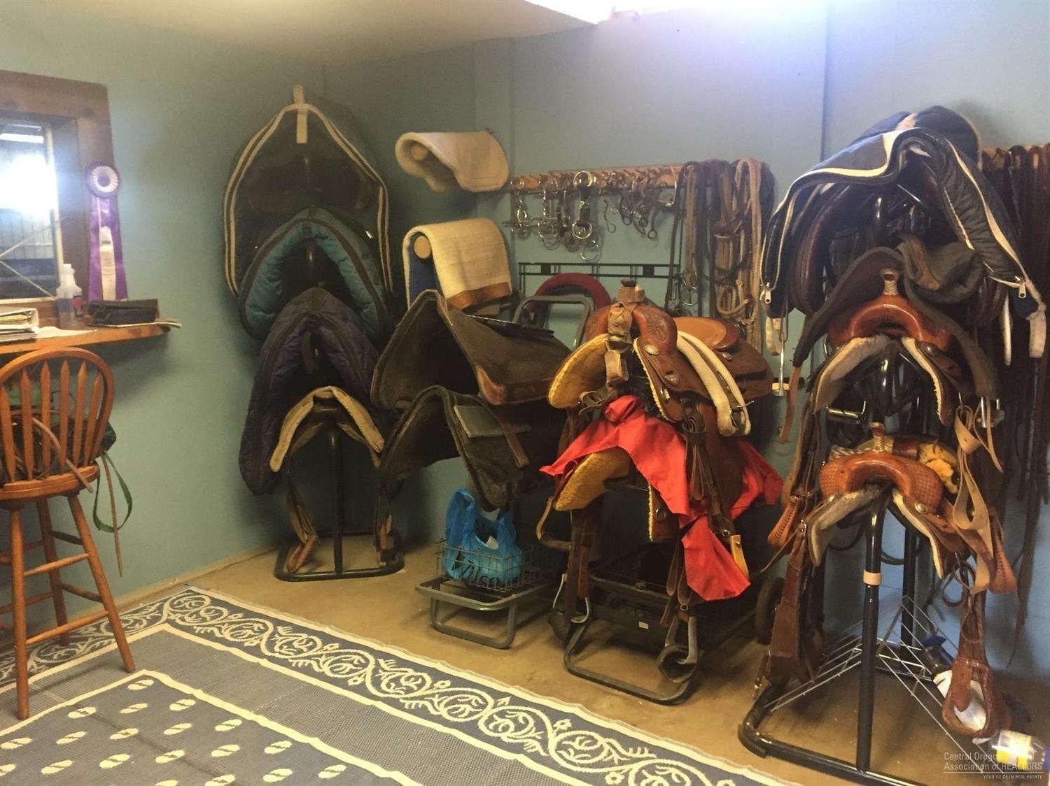 16075 Perit Huntington Road Sisters, OR 97759 - Photo 9 of 24 Spacious Tack Room With Running Water An
