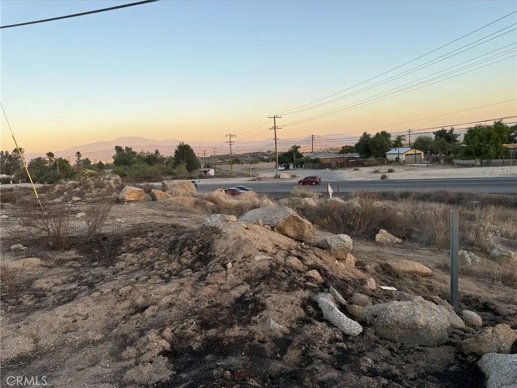 0 State Highway Perris, CA 92570 - Photo 13 of 17 a view of a dry yard with trees