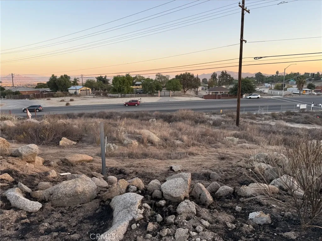 0 State Highway Perris, CA 92570 - Photo 14 of 17 a view of a road with a yard