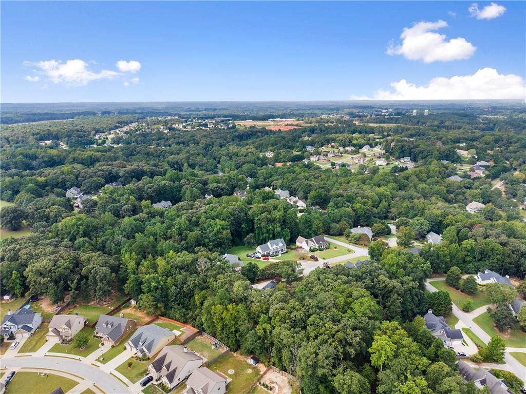 41 Doster Crest Road Jefferson, GA 30549 - Photo 55 of 56 an aerial view of a city with lots of residential buildings